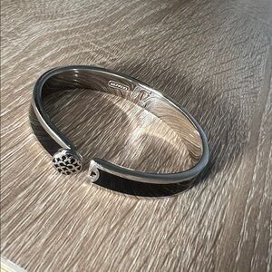 Authentic Coach cuff bracelet.